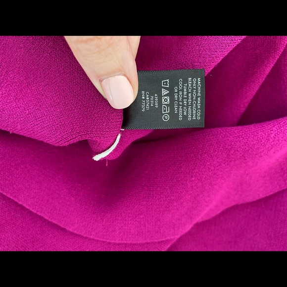 Ann Taylor exposed shoulder peplum top - Picture 8 of 8